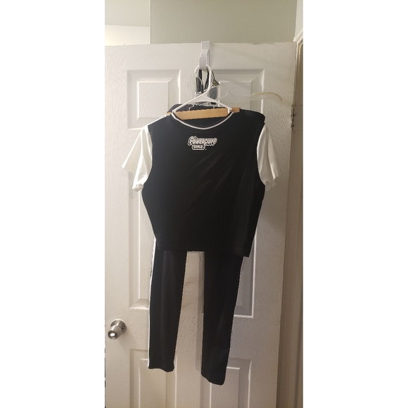 Power Puff Girl two piece jumpsuit - Picture 2 of 4